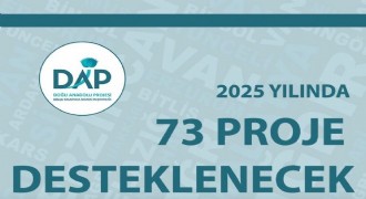 DAP BKİ’den  73 projeye destek